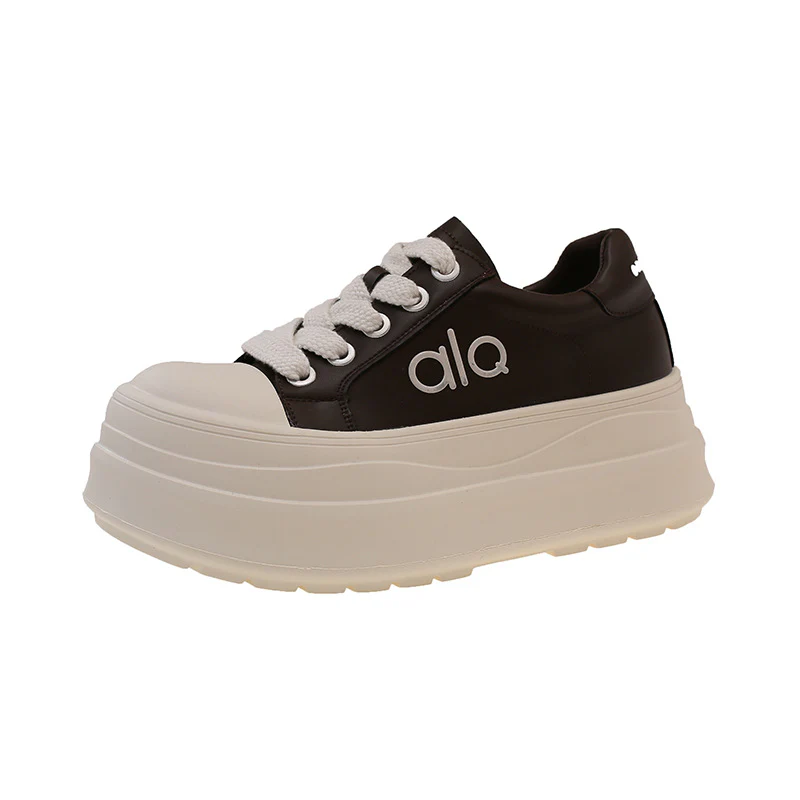 Damen Plattform Sneaker mit großzügiger Sohle und atmungsaktivem Obermaterial Heidi Mode - Image 6