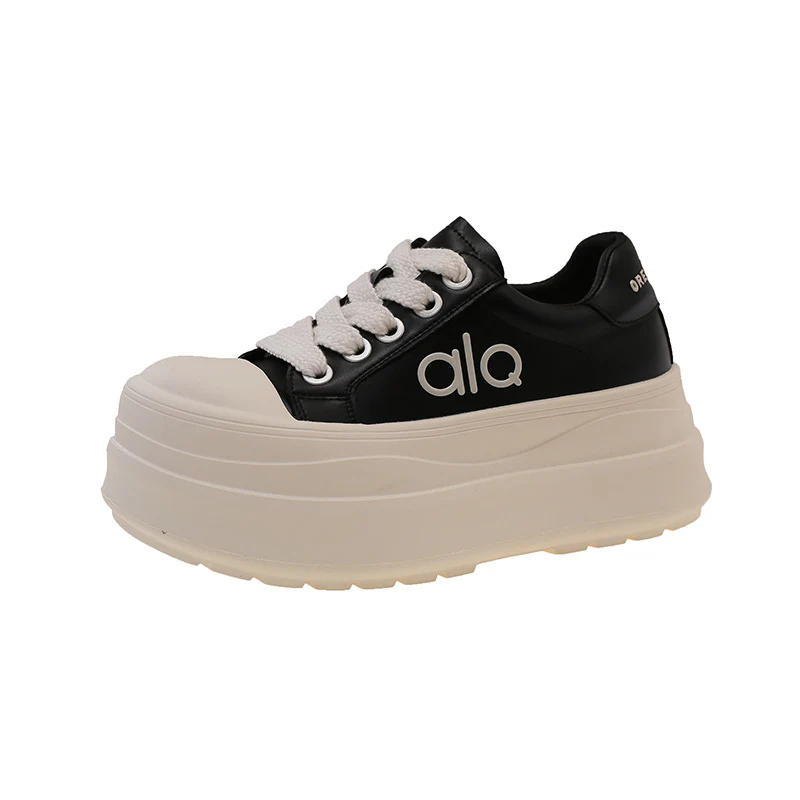 Damen Plattform Sneaker mit großzügiger Sohle und atmungsaktivem Obermaterial Heidi Mode - Image 7