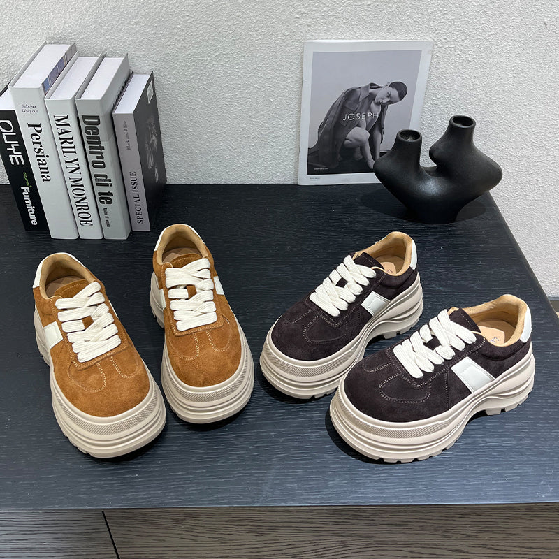 Damen Plattform-Sneaker mit komfortablem Fußbett und modischem Design Heidi Mode - Image 4