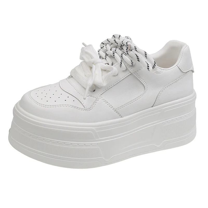 Damen Plattform-Sneaker mit modischem Design und atmungsaktiver Oberfläche Heidi Mode - Image 5