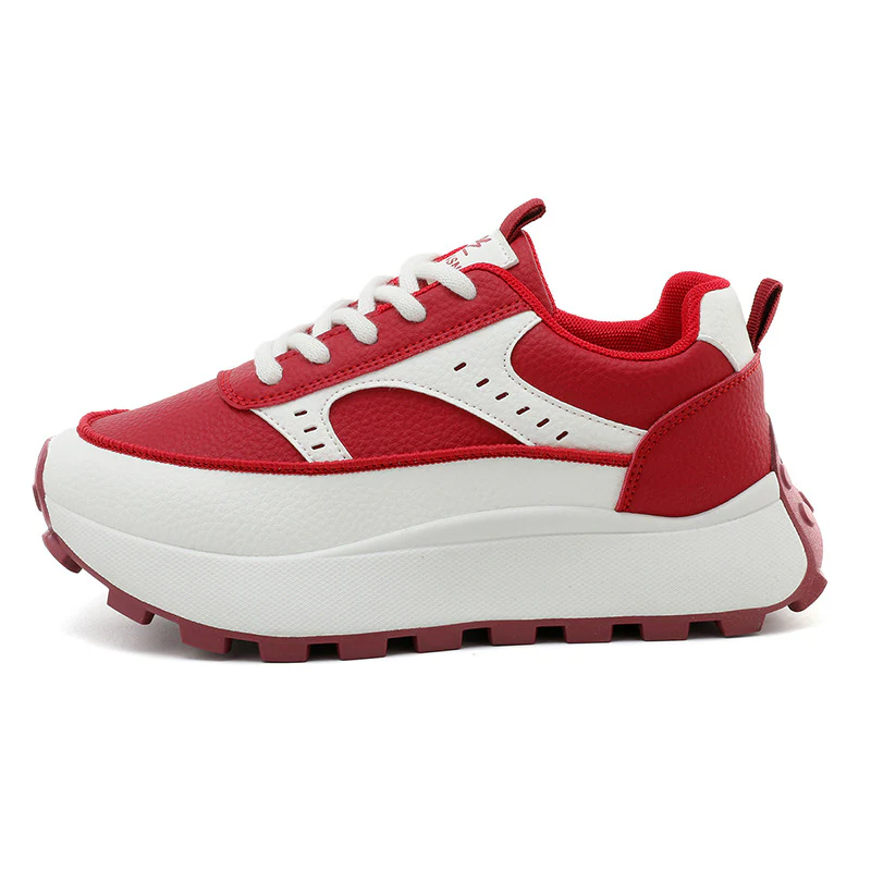 Damen Plattform-Sneaker mit modischem Obermaterial und rutschfester Sohle Heidi Mode - Image 6