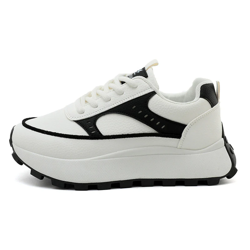 Damen Plattform-Sneaker mit modischem Obermaterial und rutschfester Sohle Heidi Mode - Image 8