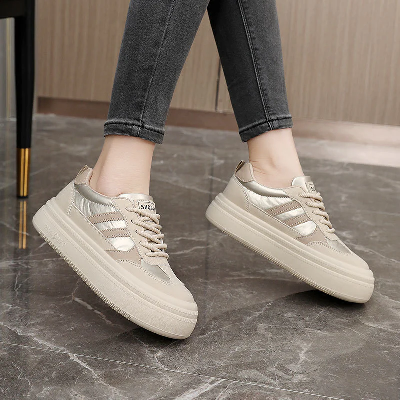 Damen Plattform-Sneaker mit sportivem Design Heidi Mode - Image 3