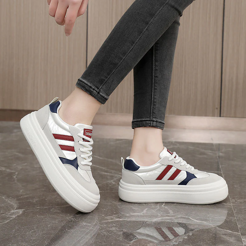 Damen Plattform-Sneaker mit sportivem Design Heidi Mode - Image 4