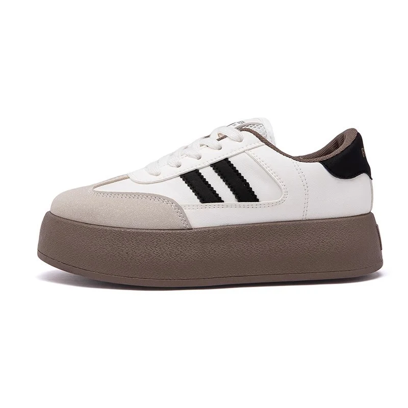 Damen Plattform-Sneaker mit trendigem Design und hochwertiger Oberflächenstruktur Heidi Mode - Image 5