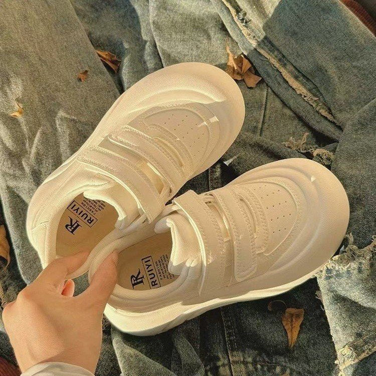 Damen Plattform-Sneaker mit verstellbaren Klettverschlüssen und komfortabler Dämpfung Heidi Mode - Image 3