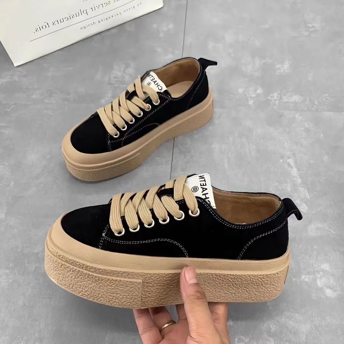 Damen Plattform Sneakers Heidi Mode - Image 3