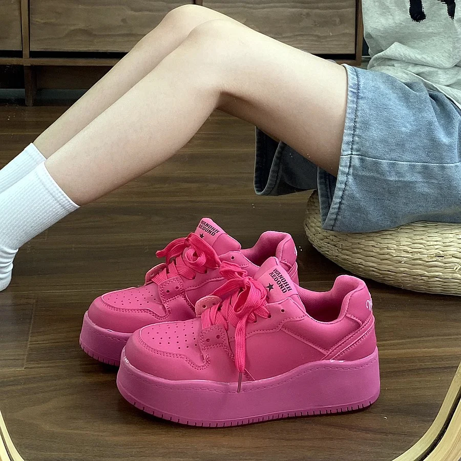 Damen Plattform Sneakers Heidi Mode - Image 2