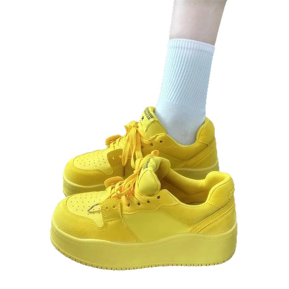 Damen Plattform Sneakers Heidi Mode - Image 5