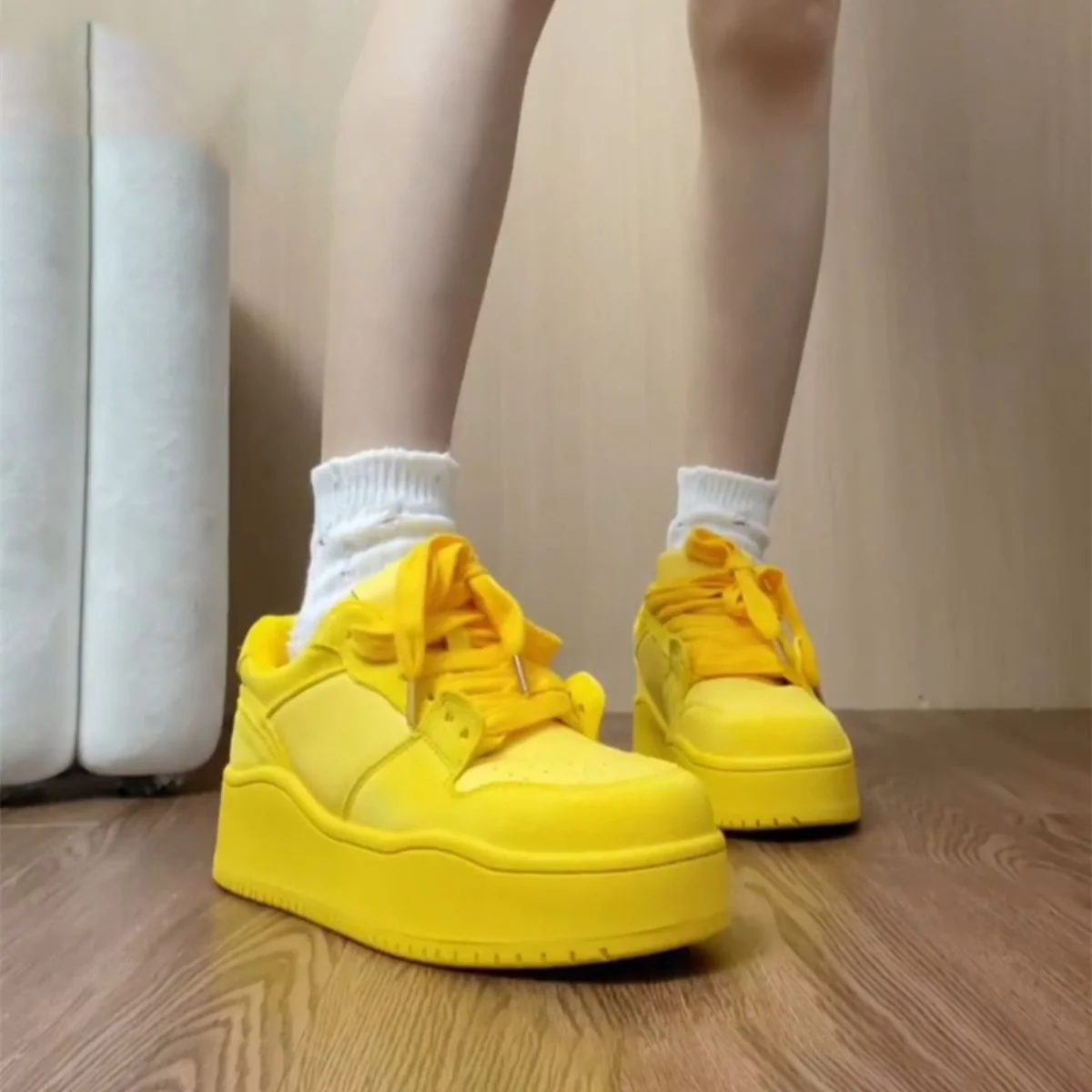 Damen Plattform Sneakers Heidi Mode - Image 6