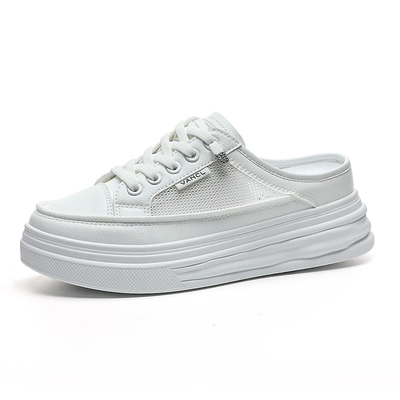 Damen Plattform Sneakers mit atmungsaktiver Mesh-Oberfläche und elegantem Design Heidi Mode - Image 5
