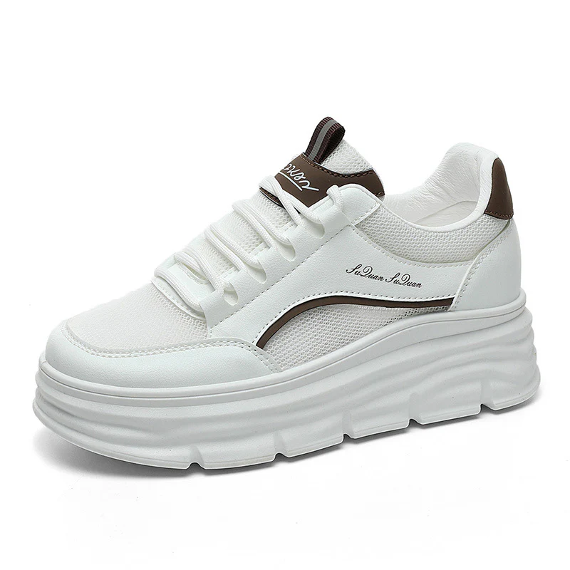 Damen Plattform Sneakers mit dämpfendem und flexiblen Sohlenprofil Heidi Mode - Image 5