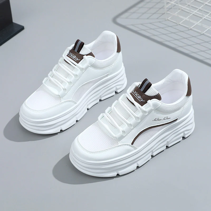 Damen Plattform Sneakers mit dämpfendem und flexiblen Sohlenprofil Heidi Mode - Image 7