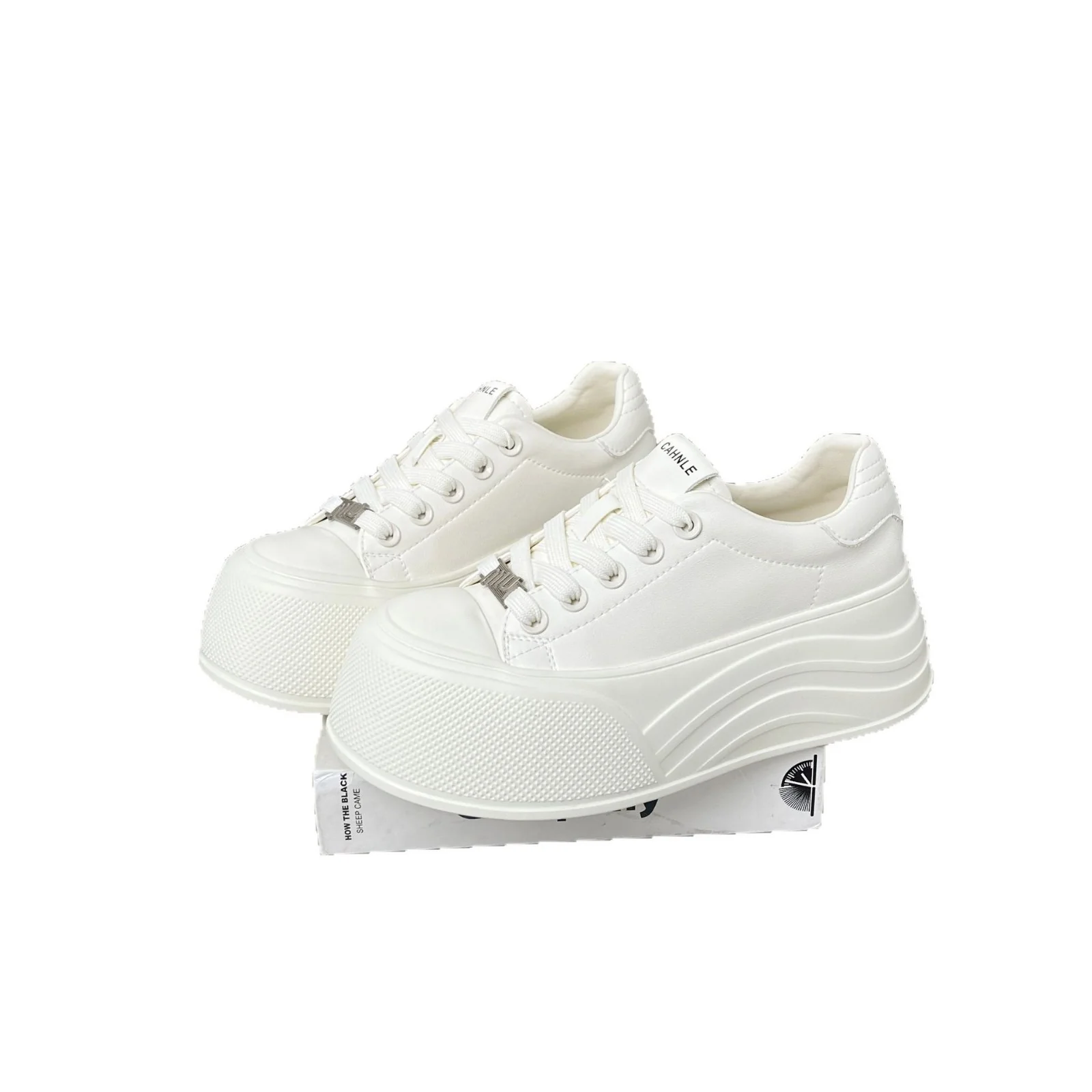 Damen Plattform Sneakers mit elegantem Design und atmungsaktiver Obermaterialstruktur Heidi Mode - Image 5