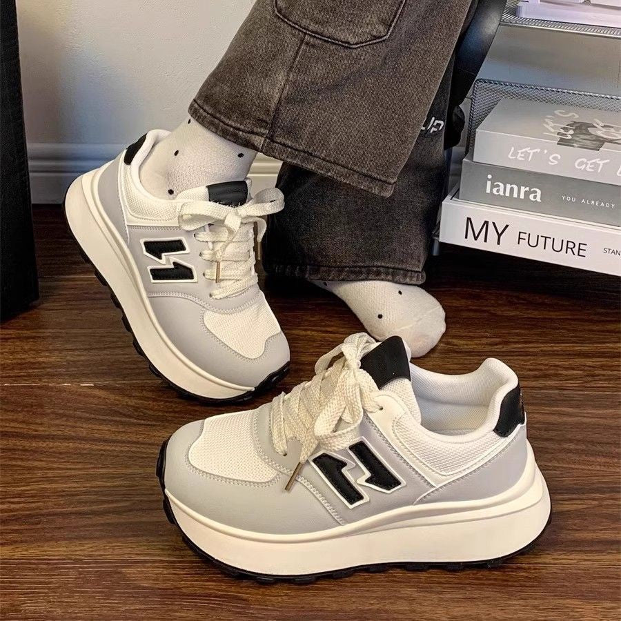 Damen Plattform Sneakers mit ergonomischer Dämpfung und trendigem Design Heidi Mode - Image 2