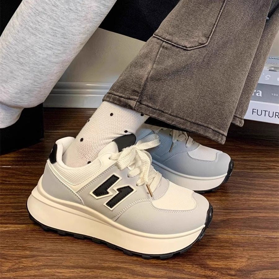 Damen Plattform Sneakers mit ergonomischer Dämpfung und trendigem Design Heidi Mode - Image 7