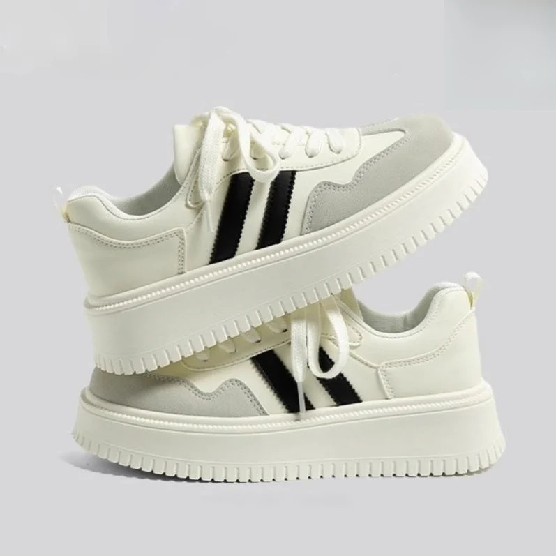 Damen Plattform Sneakers mit ergonomischer Dämpfung und trendigem Design Heidi Mode - Image 3