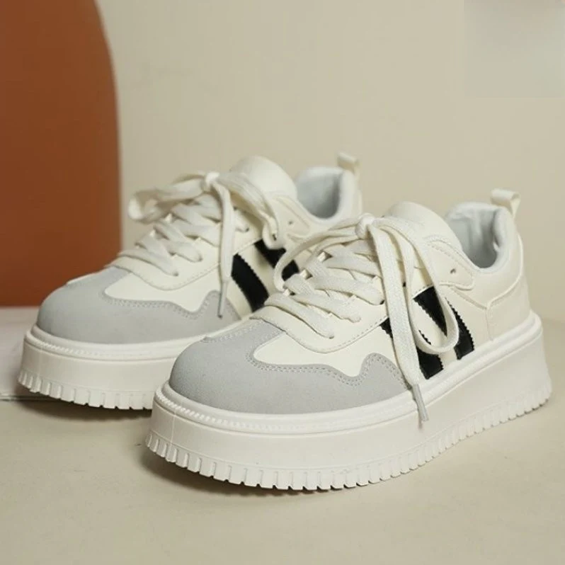 Damen Plattform Sneakers mit ergonomischer Dämpfung und trendigem Design Heidi Mode - Image 6