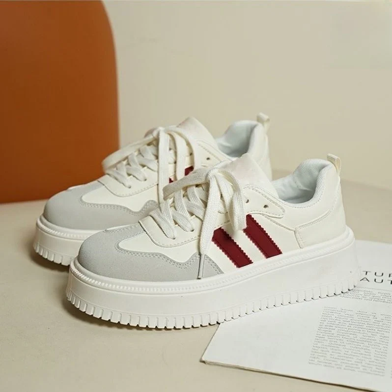 Damen Plattform Sneakers mit ergonomischer Dämpfung und trendigem Design Heidi Mode - Image 7