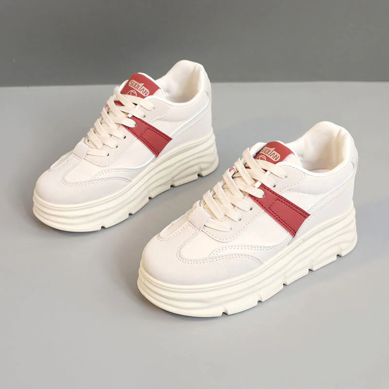 Damen Plattform Sneakers mit modischem Design und bequemer Dämpfung Heidi Mode - Image 7