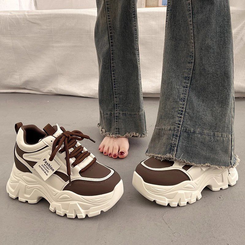 Damen Plattform Sneakers mit modischem Design und bequemer Dämpfung Heidi Mode - Image 2