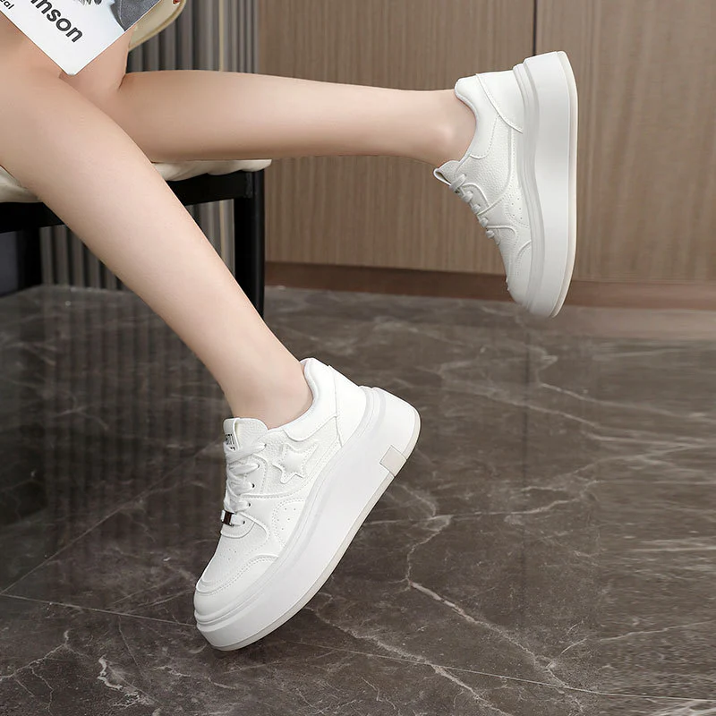 Damen Plattform Sneakers mit modischem Design und komfortabler Dämpfung Heidi Mode - Image 3