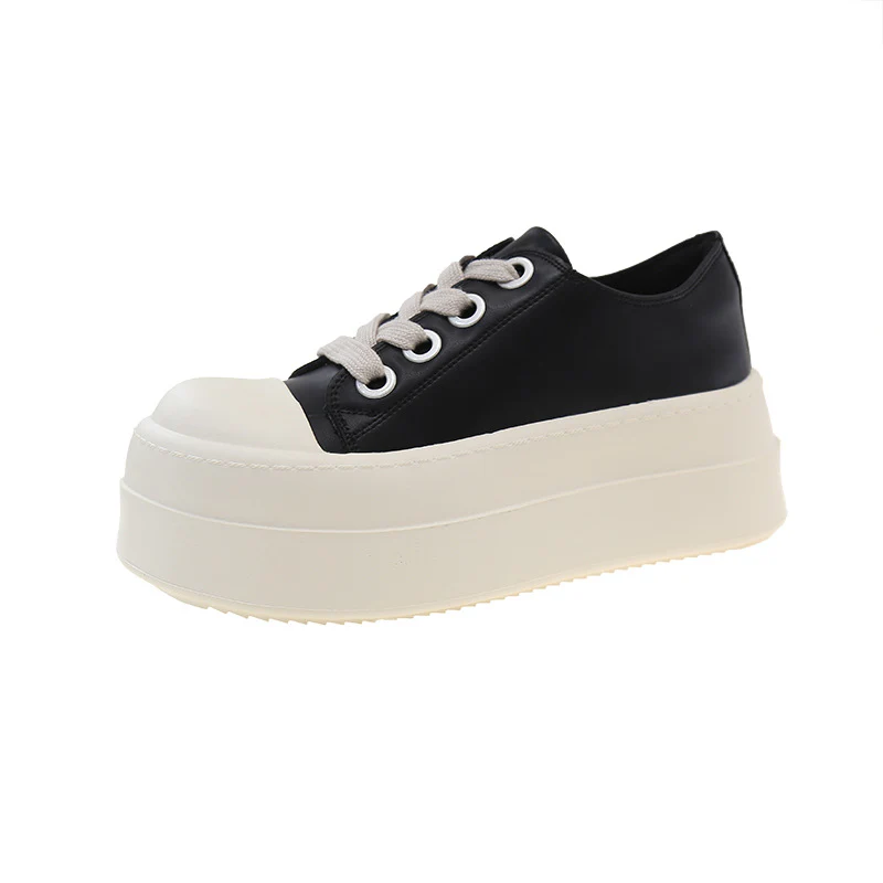 Damen Plattform Sneakers mit modischem Obermaterial und auffälligem Absatz Heidi Mode - Image 6