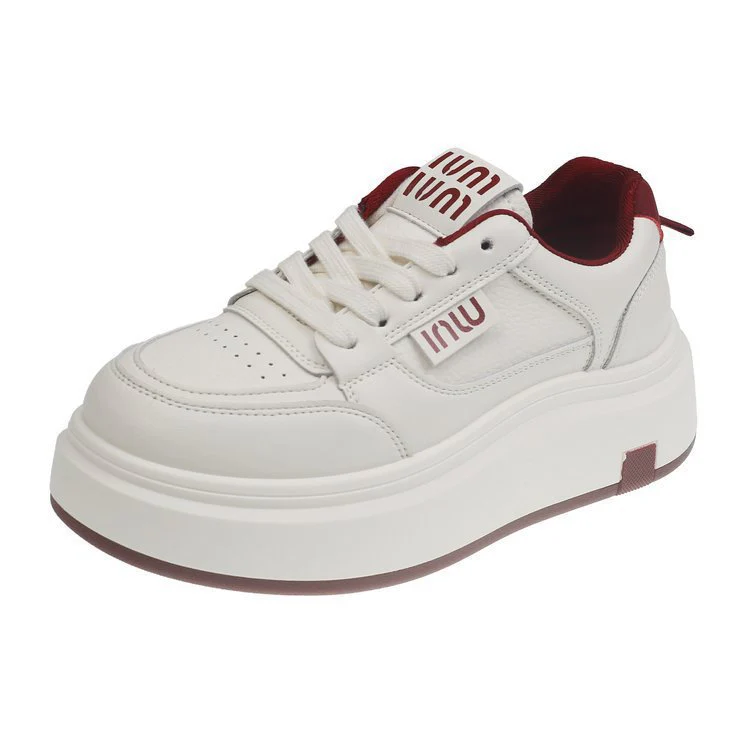 Damen Plattform Sneakers mit modischer Silhouette und rutschfester Außensohle Heidi Mode - Image 5