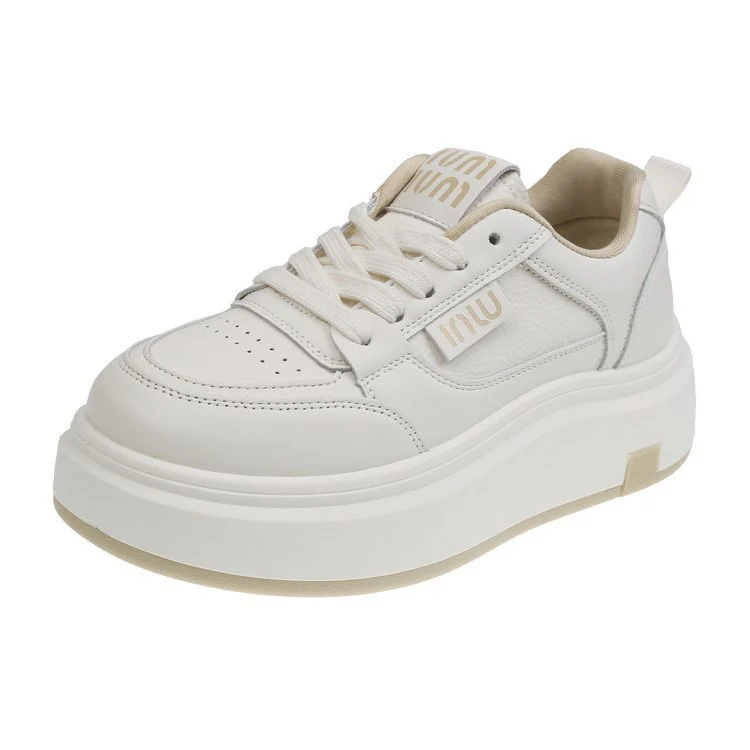 Damen Plattform Sneakers mit modischer Silhouette und rutschfester Außensohle Heidi Mode - Image 6