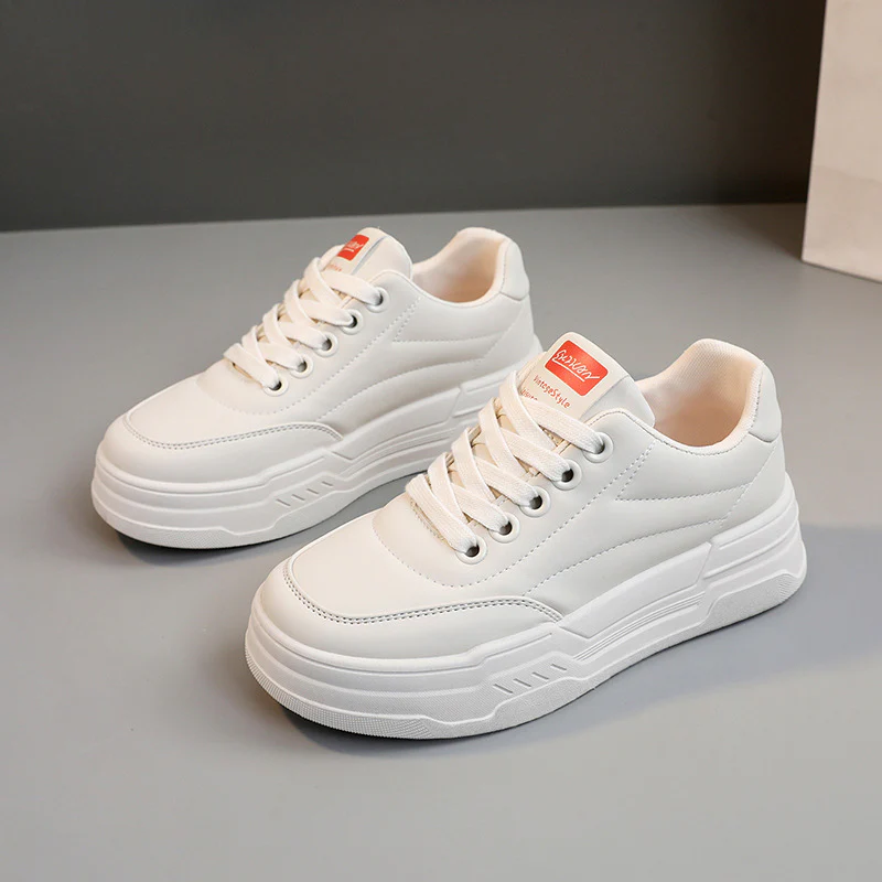 Damen Plattform Sneakers mit robustem Sohlenprofil und sportlichem Design Heidi Mode - Image 7