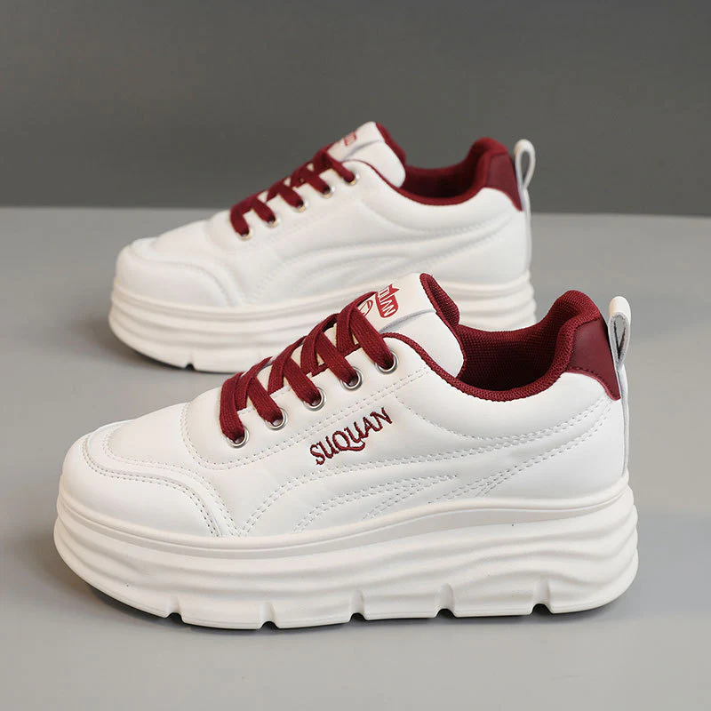 Damen Plattform Sneakers mit schockabsorbierender Sohle und atmungsaktiver Innenausstattung Heidi Mode - Image 6