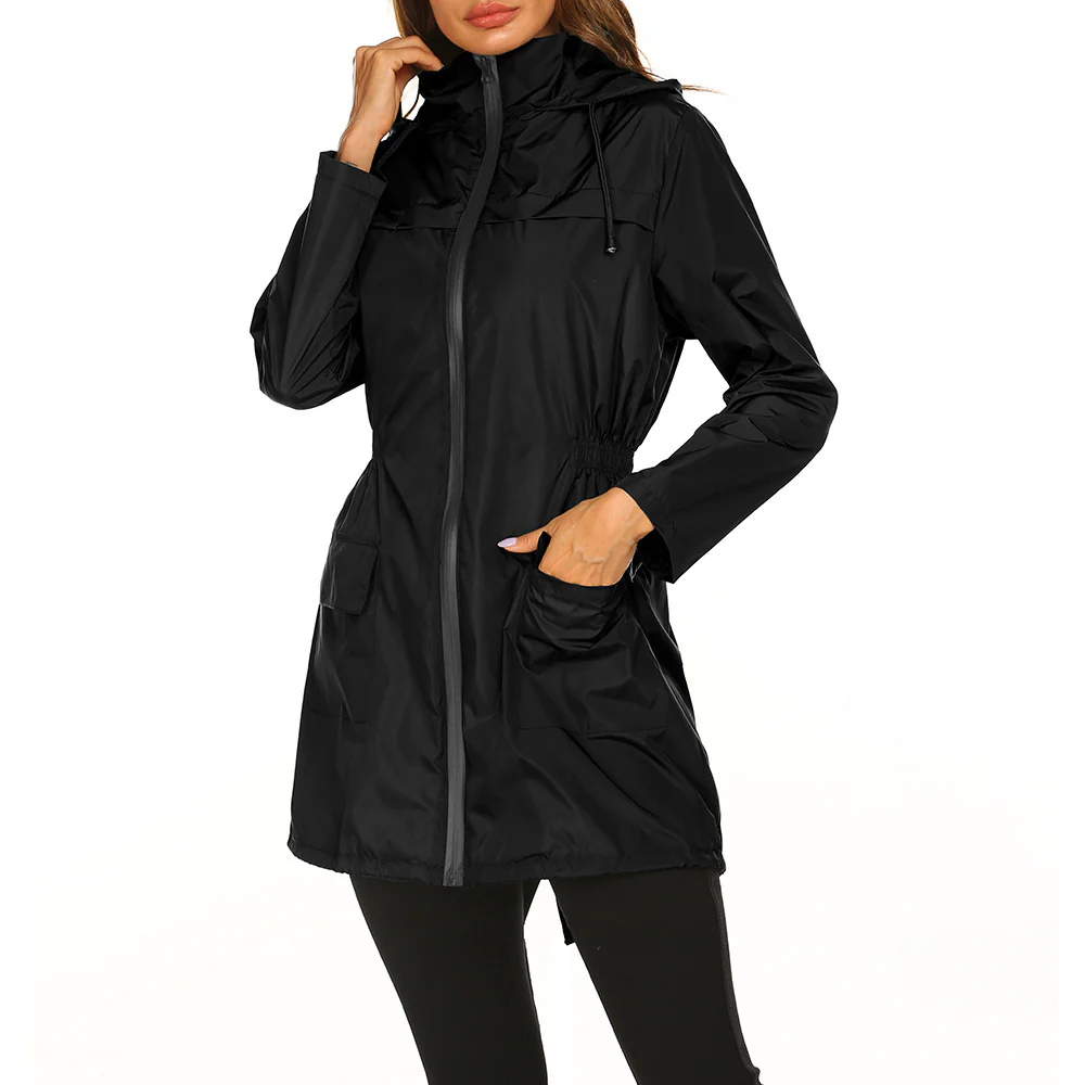 Damen praktische Freizeitjacke mit verstellbarem Bund und großen Taschen Heidi-Mode - Image 7