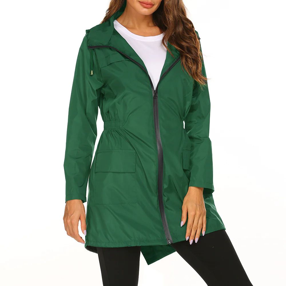 Damen praktische Freizeitjacke mit verstellbarem Bund und großen Taschen Heidi-Mode - Image 8