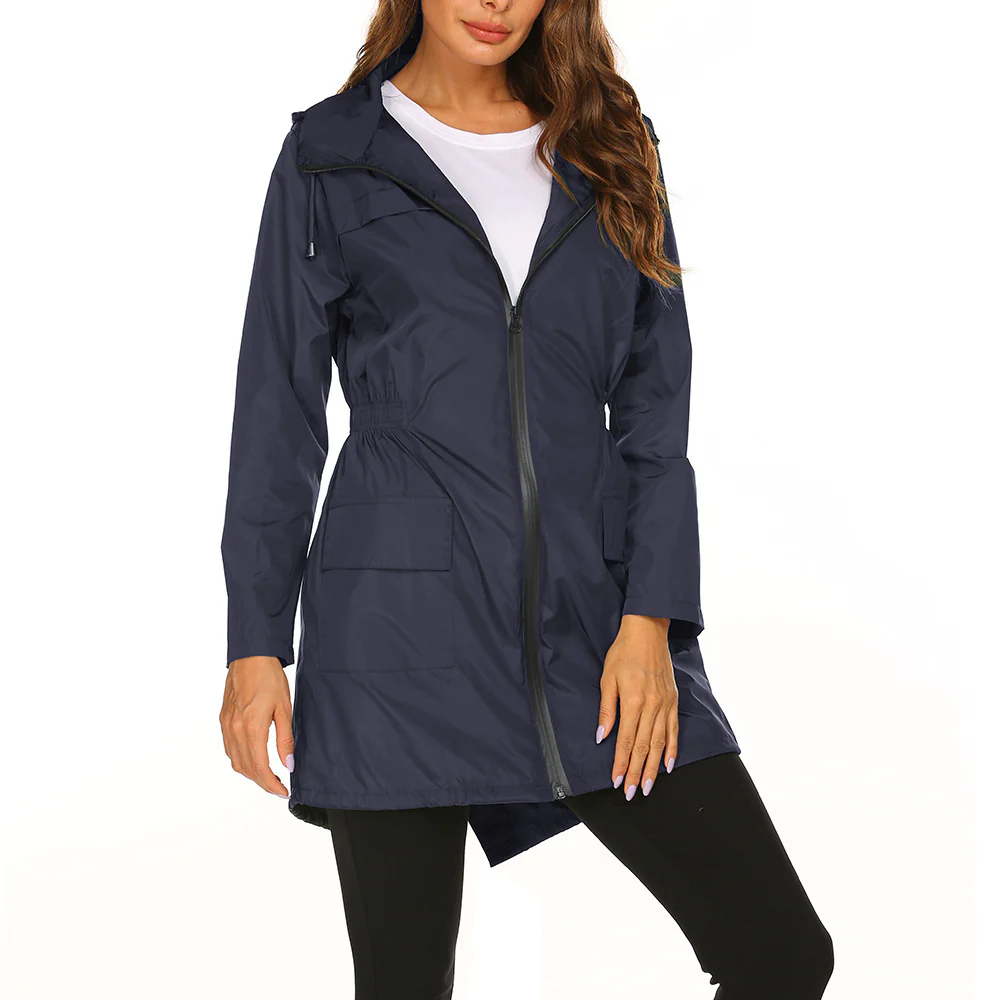 Damen praktische Freizeitjacke mit verstellbarem Bund und großen Taschen Heidi-Mode - Image 9