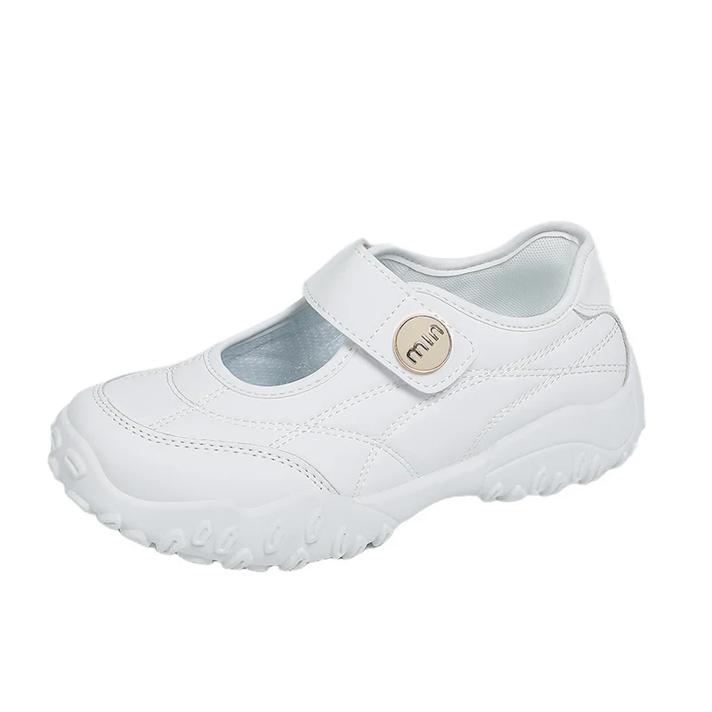 Damen praktische und modische Freizeit-Schuhe mit verstellbarem Klettverschluss Heidi Mode - Image 5