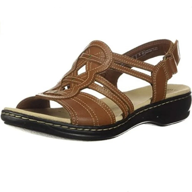 Damen Riemchen-Sandalen mit Komfortsohle und Verstellbarem Riemen Heidi-Mode - Image 2