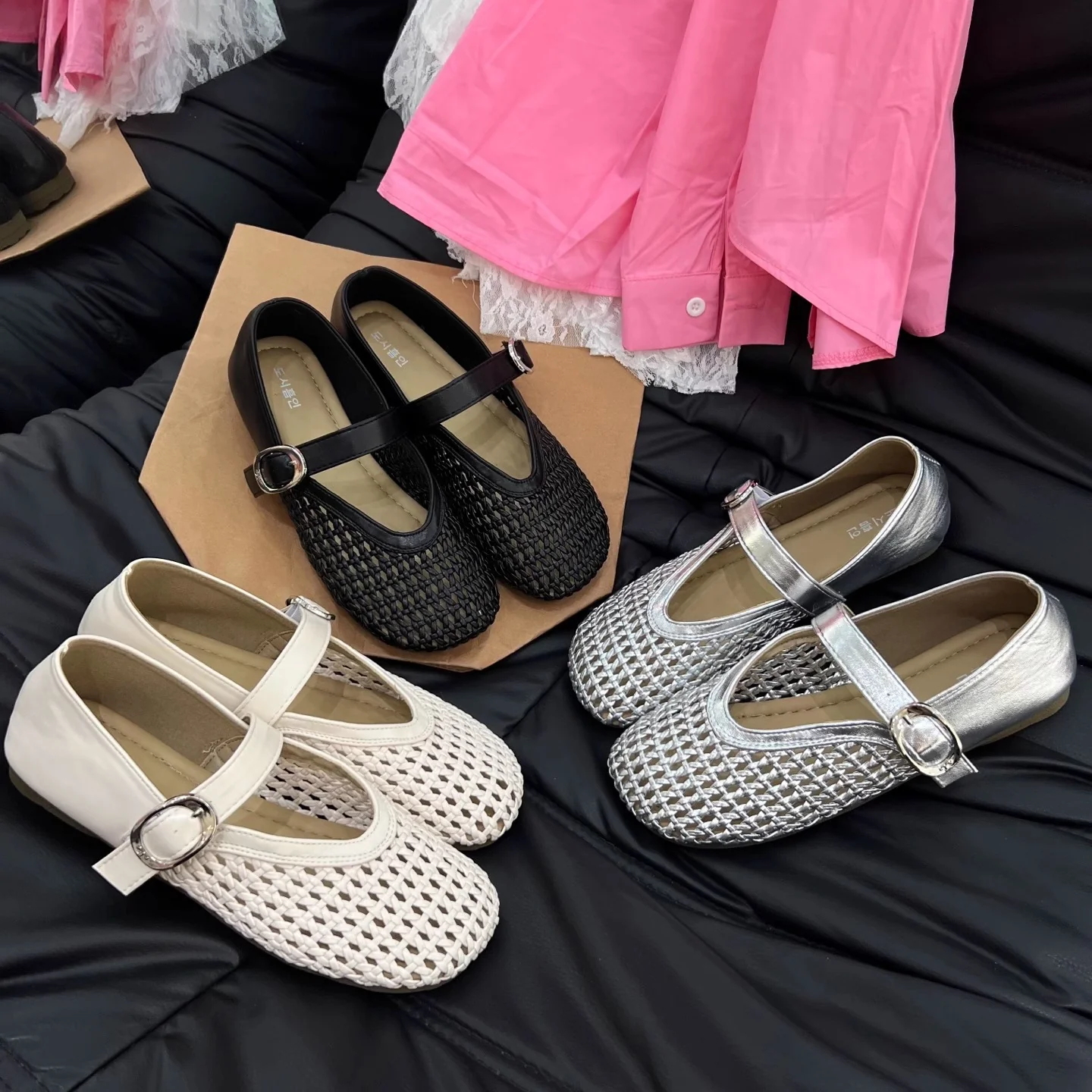 Damen Riemchenpumps mit luftigem Netzdesign und elegantem Riemen Heidi Mode