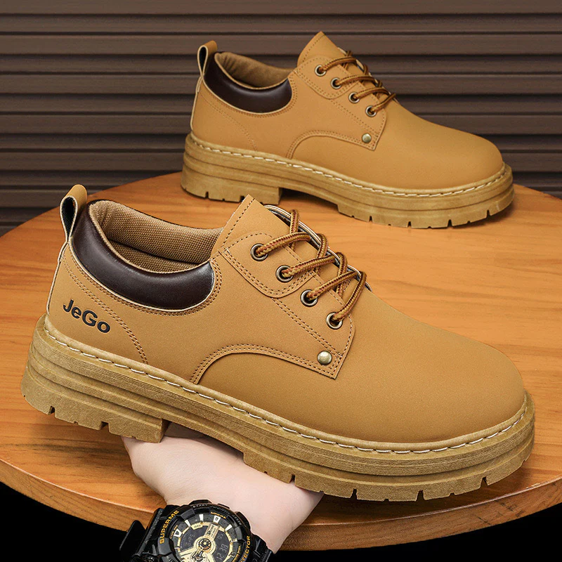 Damen Robuste Schnürschuhe mit dicker Sohle und strapazierfähigem Obermaterial Heidi Mode - Image 3