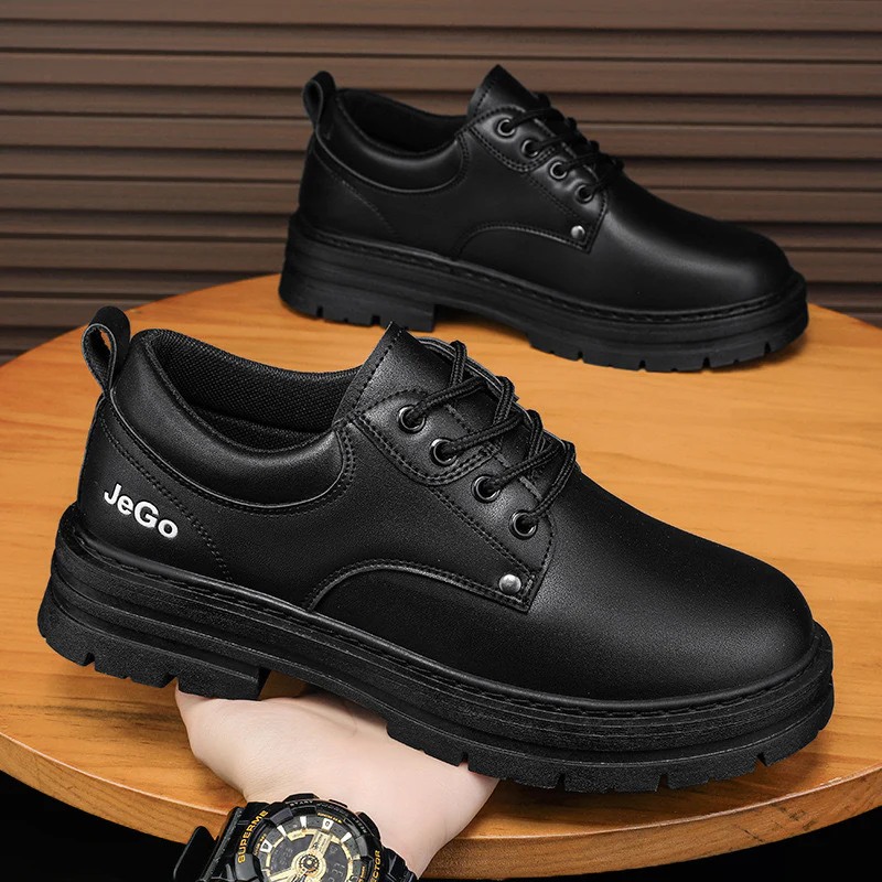 Damen Robuste Schnürschuhe mit dicker Sohle und strapazierfähigem Obermaterial Heidi Mode - Image 4