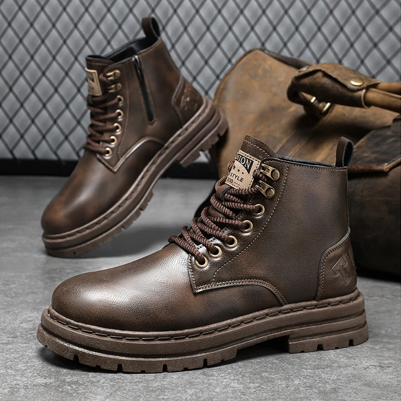 Damen robuste Schnürstiefel im urbanen Stil Heidi Mode - Image 7