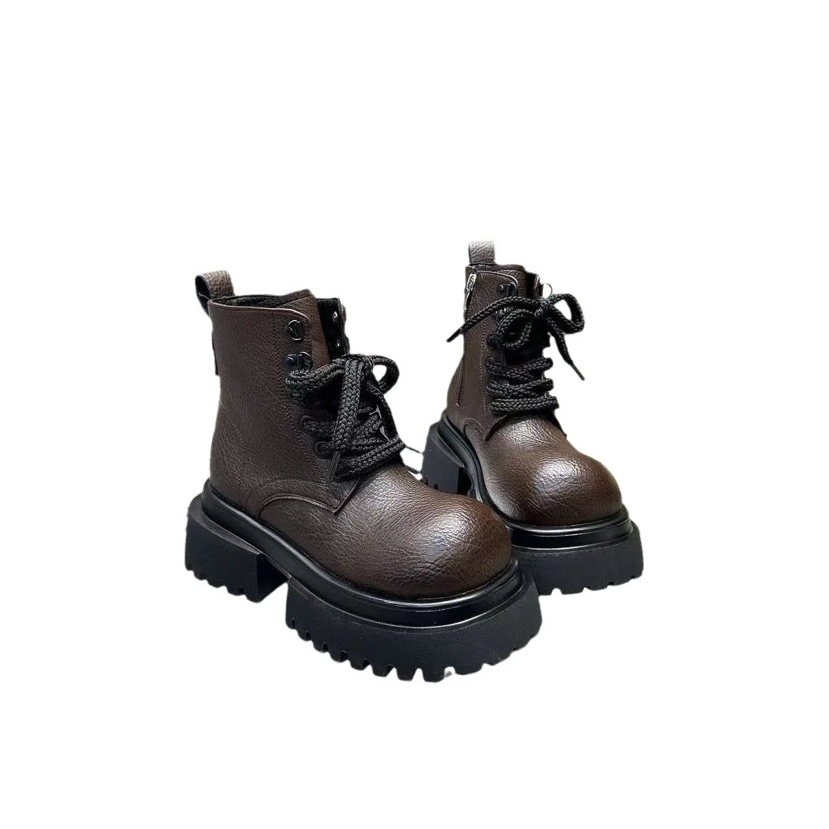Damen robuste Stiefeletten mit rutschfester Sohle und modischem Design Heidi Mode - Image 5