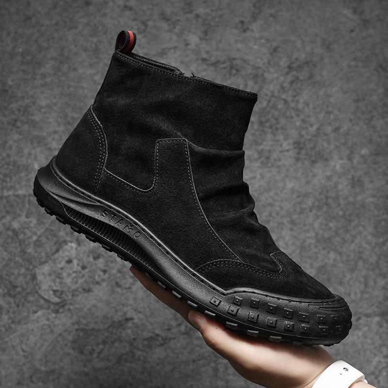 Damen Robuste Winterstiefel mit praktischem Reißverschluss und rutschfester Sohle Heidi Mode - Image 4