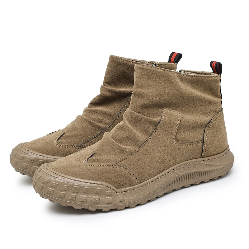 Damen Robuste Winterstiefel mit praktischem Reißverschluss und rutschfester Sohle Heidi Mode - Image 5