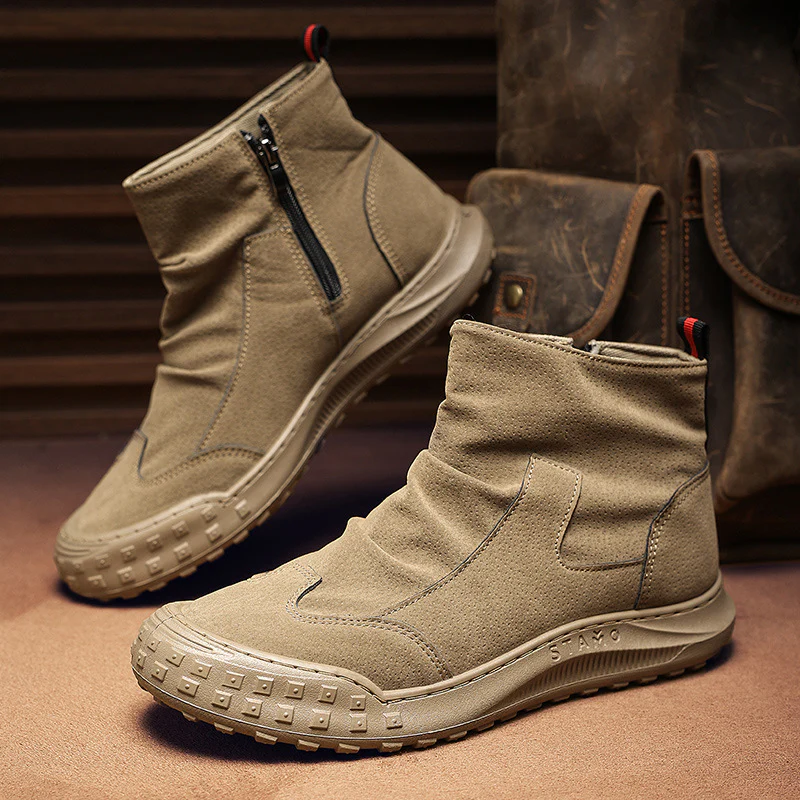 Damen Robuste Winterstiefel mit praktischem Reißverschluss und rutschfester Sohle Heidi Mode - Image 6