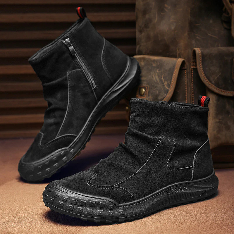 Damen Robuste Winterstiefel mit praktischem Reißverschluss und rutschfester Sohle Heidi Mode - Image 8