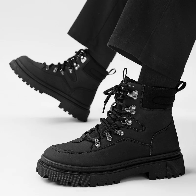 Damen robuste Winterstiefel mit rutschfester Profilsohle und atmungsaktivem Obermaterial Heidi Mode - Image 3