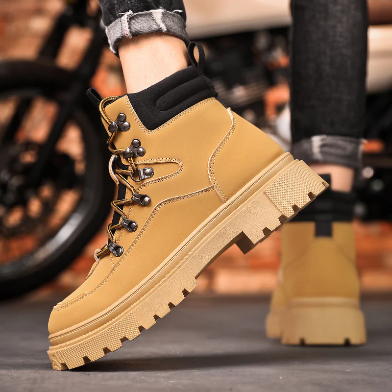 Damen robuste Winterstiefel mit rutschfester Profilsohle und atmungsaktivem Obermaterial Heidi Mode - Image 4