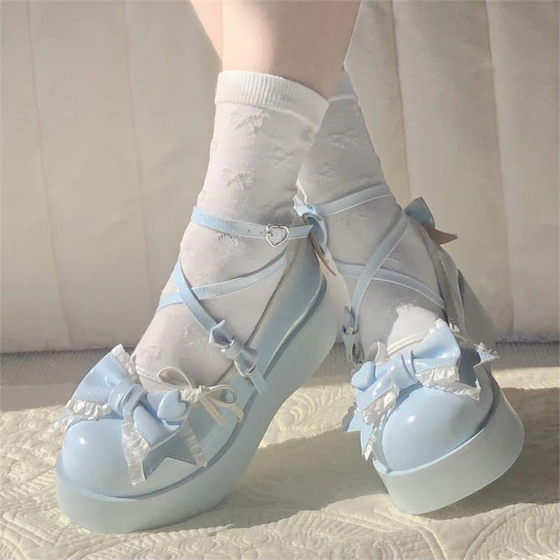 Damen Romantische und verspielte Schnürsandalen mit Schleifen-Details Heidi Mode - Image 2