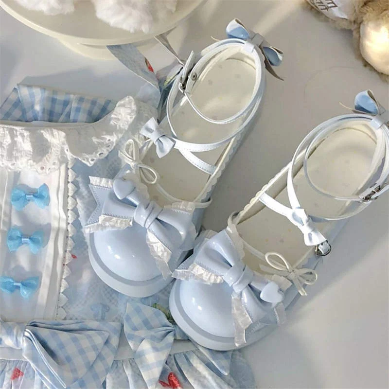 Damen Romantische und verspielte Schnürsandalen mit Schleifen-Details Heidi Mode - Image 4
