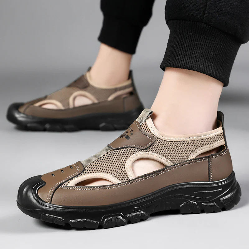 Damen Sandalen mit atmungsaktivem Netz und rutschfester Sohle Heidi Mode - Image 2